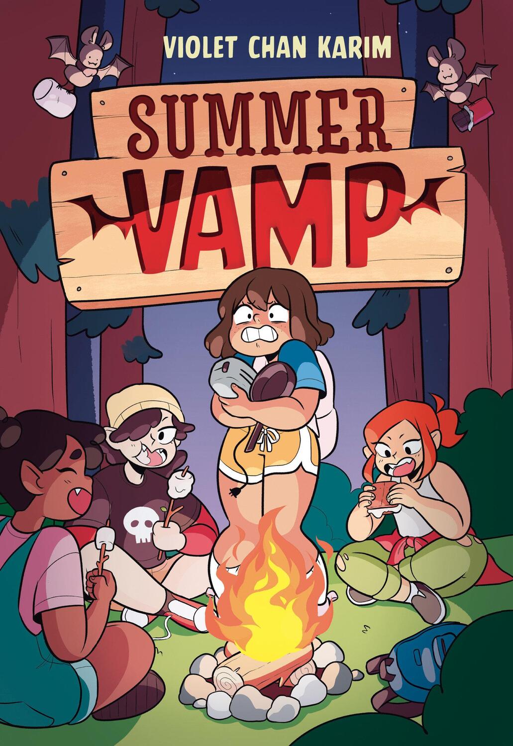 Cover: 9780593425237 | Summer Vamp | (A Graphic Novel) | Violet Chan Karim | Buch | Englisch