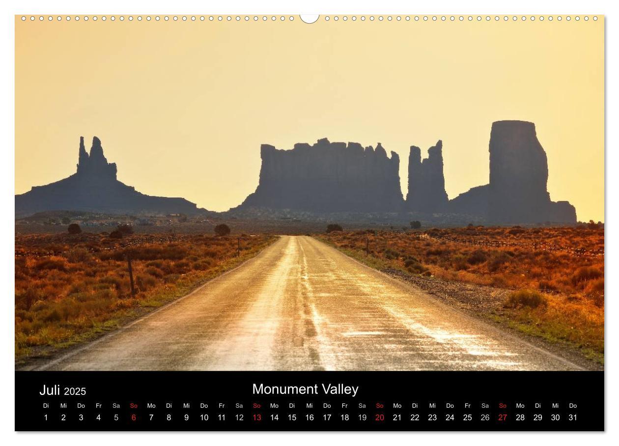 Bild: 9783435799923 | USA - Der Wilde Westen (Wandkalender 2025 DIN A2 quer), CALVENDO...