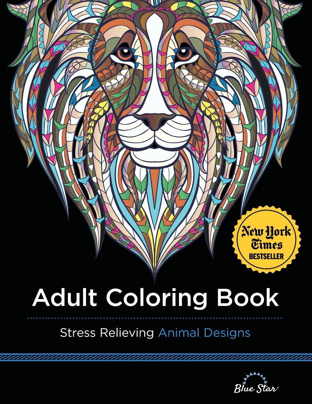 Cover: 9781941325117 | Adult Coloring Book | Stress Relieving Animal Designs | Taschenbuch