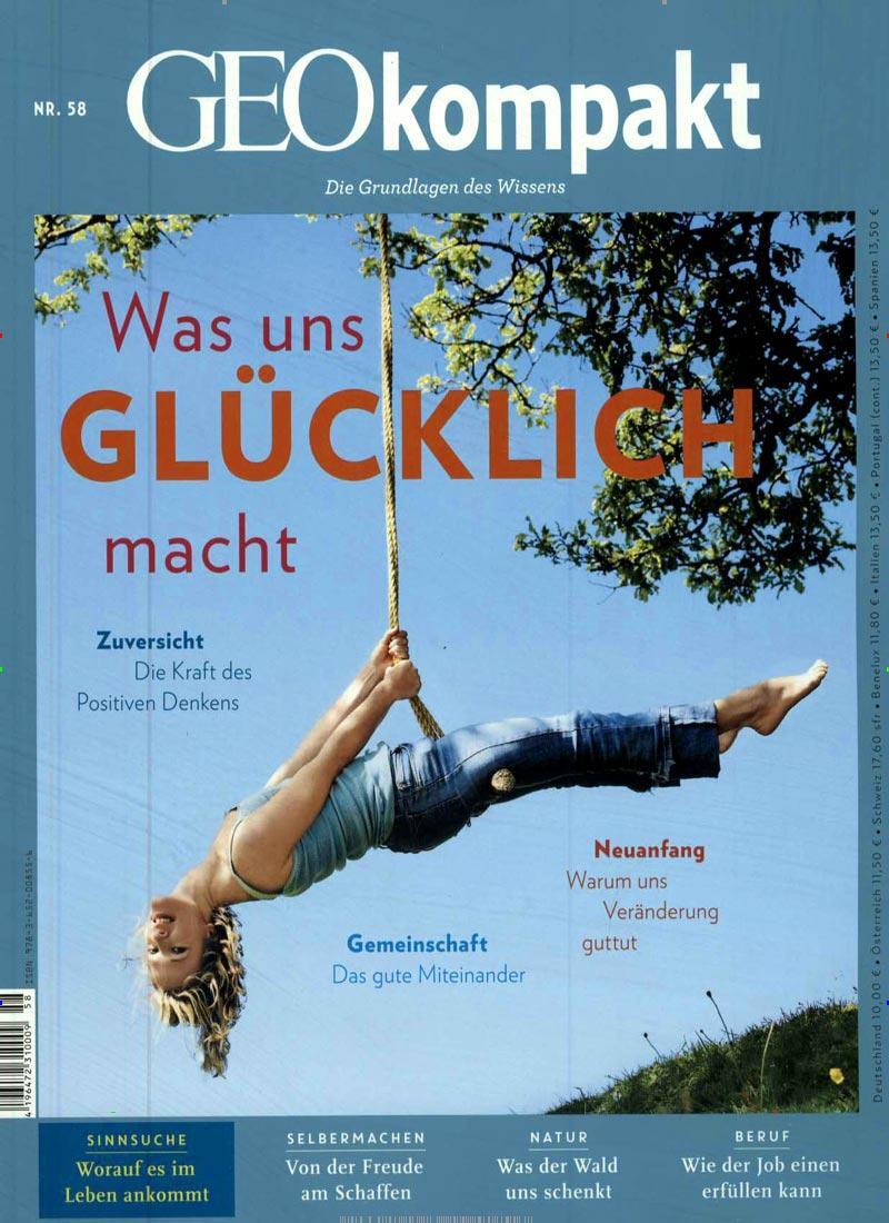 Cover: 9783652008556 | GEOkompakt 58/2019 - Was uns glücklich macht | Michael Schaper | 2019