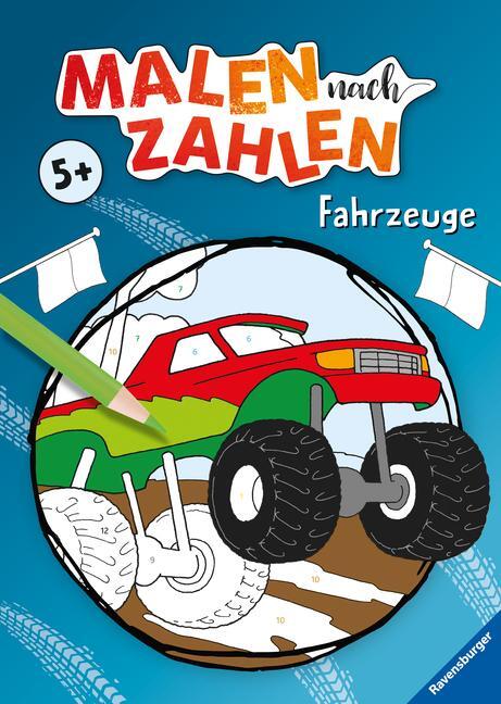 Cover: 9783473417261 | Malen nach Zahlen ab 5: Fahrzeuge | Taschenbuch | 24 S. | Deutsch
