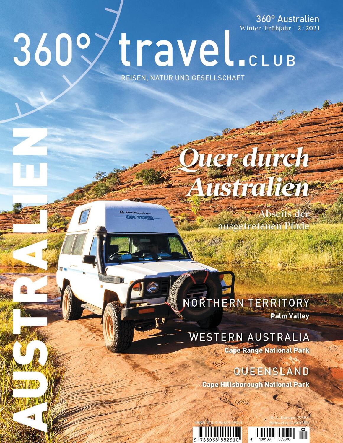 Cover: 9783968552910 | 360° Australien - Ausgabe Winter/Frühjahr 2/2021 | Broschüre | 68 S.
