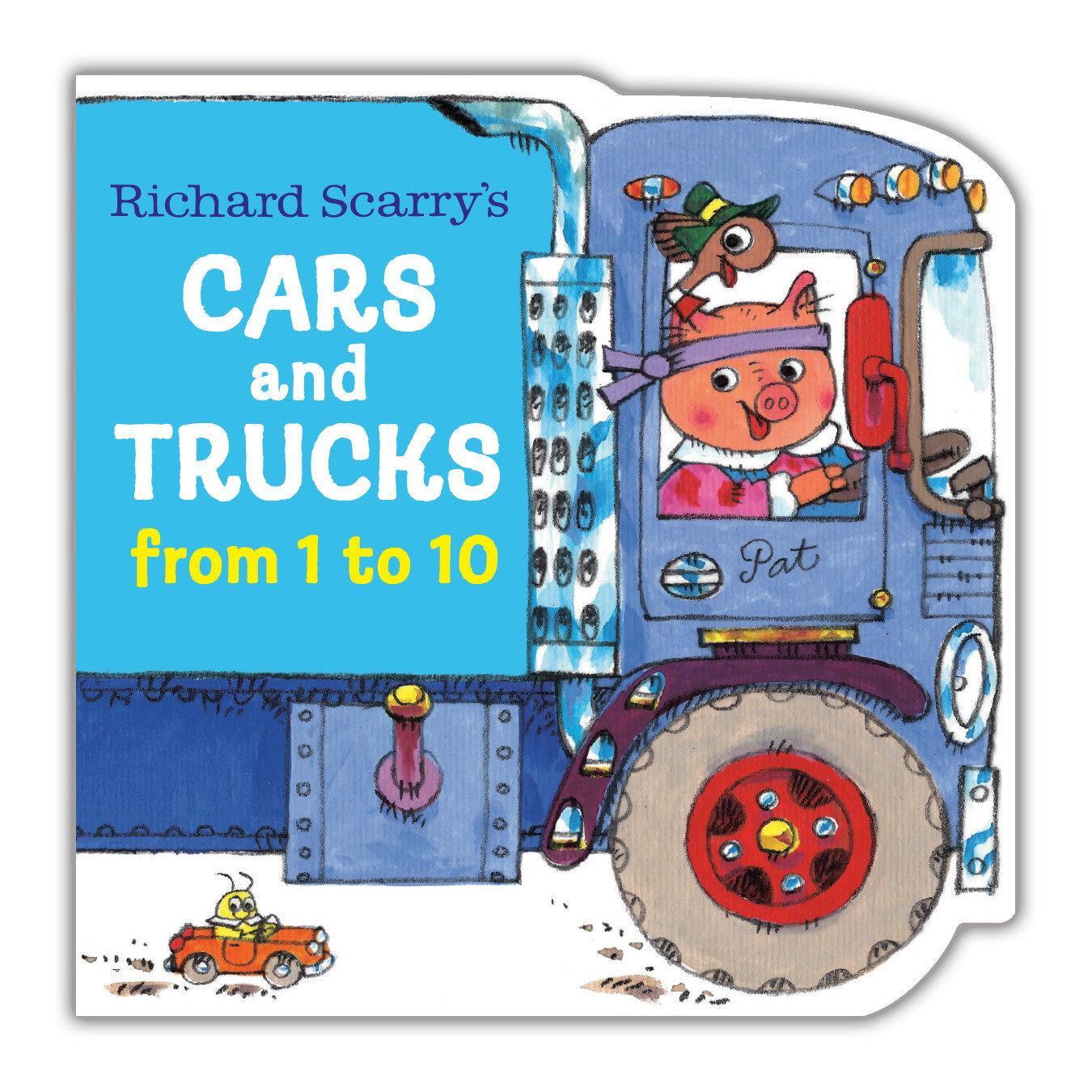 Cover: 9780593567708 | Richard Scarry's Cars and Trucks from 1 to 10 | Richard Scarry | Buch