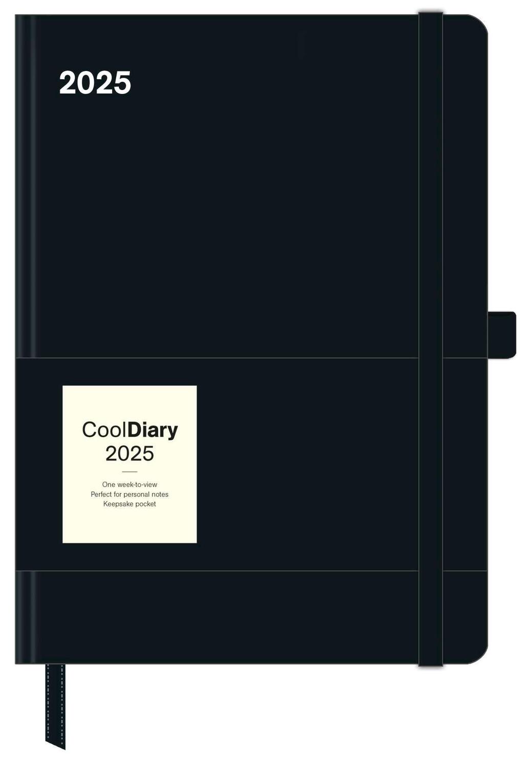 Cover: 4002725994868 | Black 2025 - Diary - Buchkalender - Taschenkalender - 16x22 | Verlage