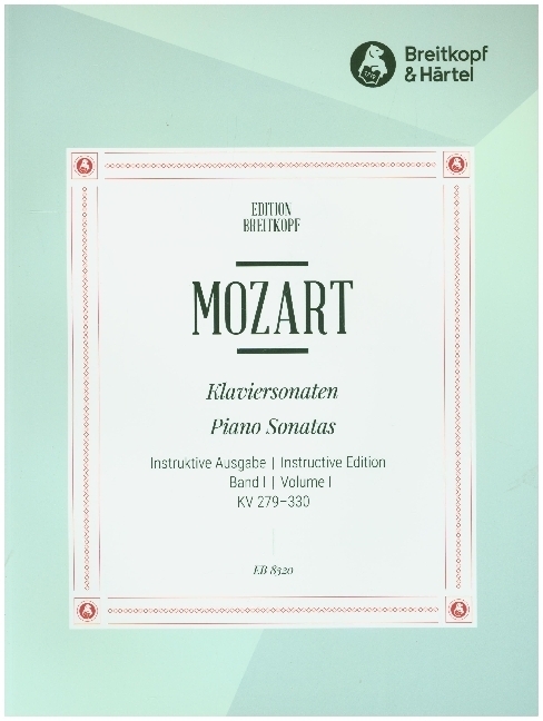 Cover: 9790004176313 | Klaviersonaten Nr. 1-10 | Instruktive Ausgabe 1 | Mozart | Broschüre