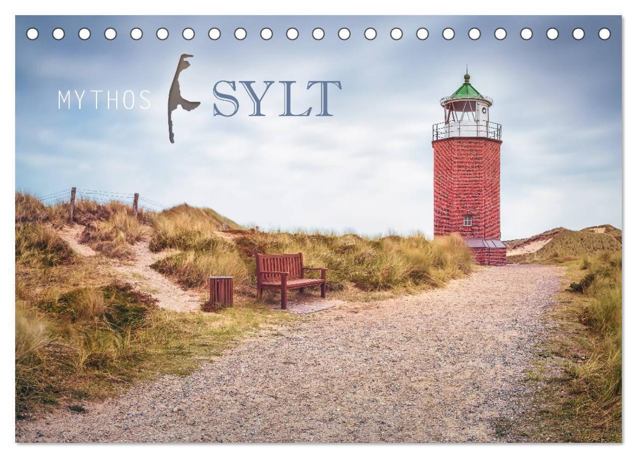 Cover: 9783675705432 | Mythos Sylt (Tischkalender 2024 DIN A5 quer), CALVENDO Monatskalender
