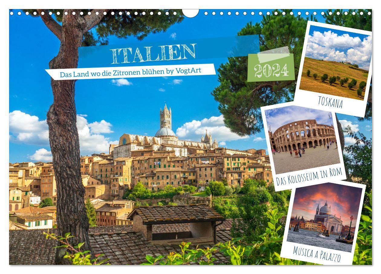 Cover: 9783675976696 | Italien, das Land wo die Zitronen blühen by VogtArt (Wandkalender...