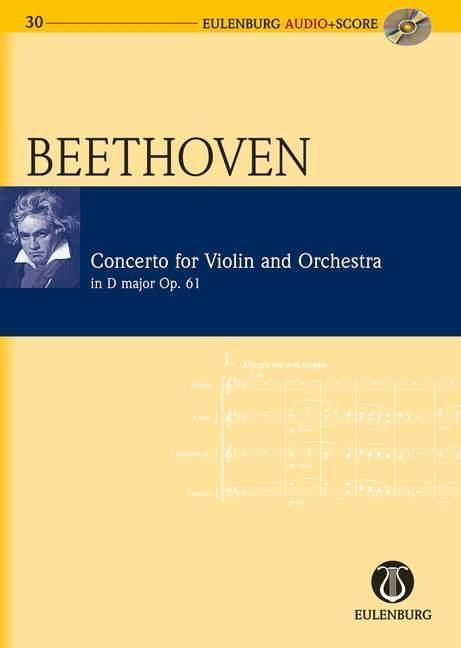 Cover: 9783795765309 | Concerto for Violin and Orchestra in D major/D-Dur Op. 61 | Beethoven
