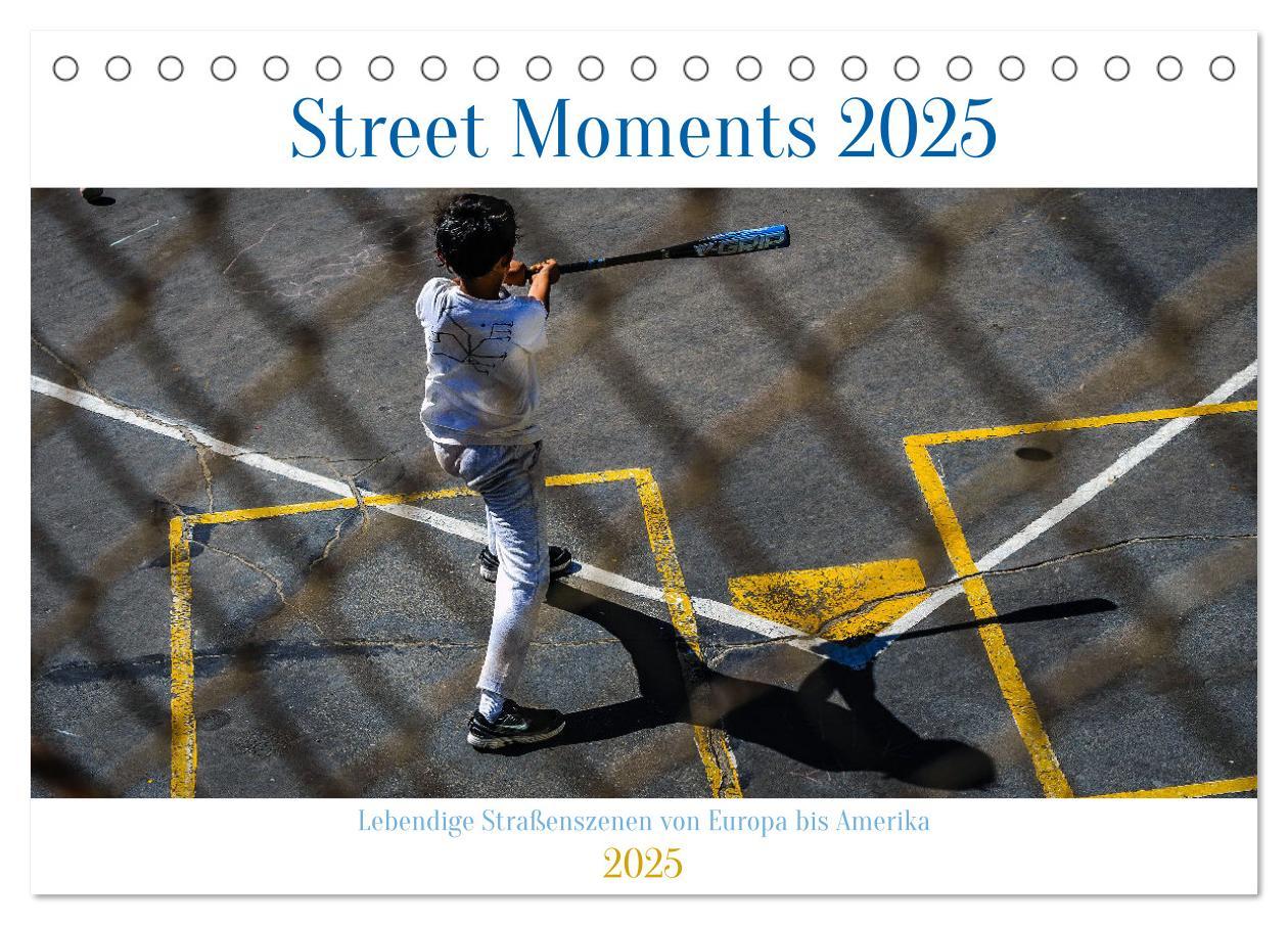 Cover: 9783383843846 | Street Moments (Tischkalender 2025 DIN A5 quer), CALVENDO...