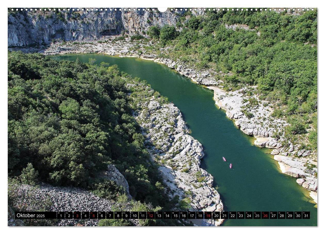 Bild: 9783435532636 | Ardèche, Grand Canyon Europas (Wandkalender 2025 DIN A2 quer),...