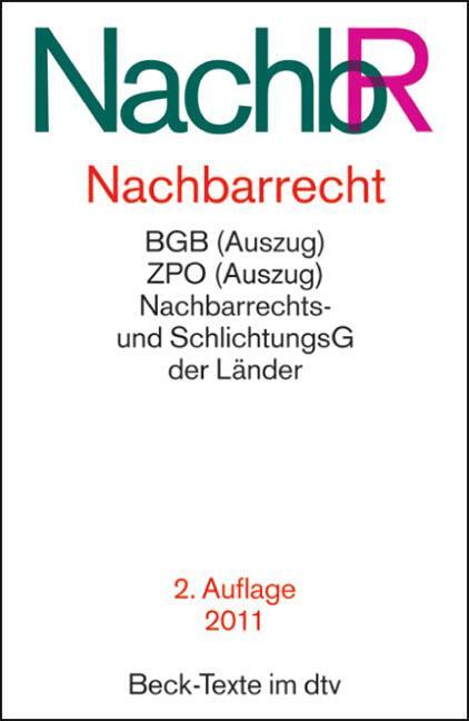 Cover: 9783423057714 | Nachbarrecht (NachbR) | Taschenbuch | dtv-Taschenbücher Beck Texte