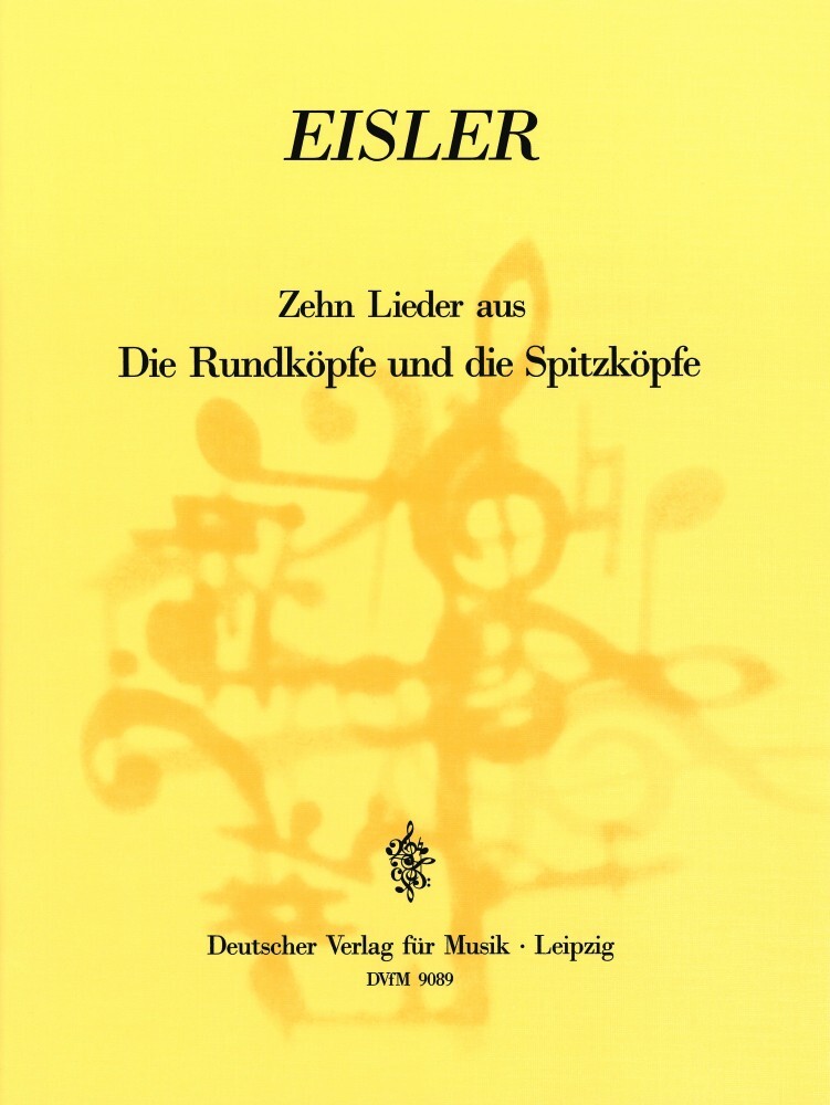 Cover: 9790200490978 | Rundkopfe &amp; Die Spitzkopfe | Hans Eisler | Buch | EAN 9790200490978