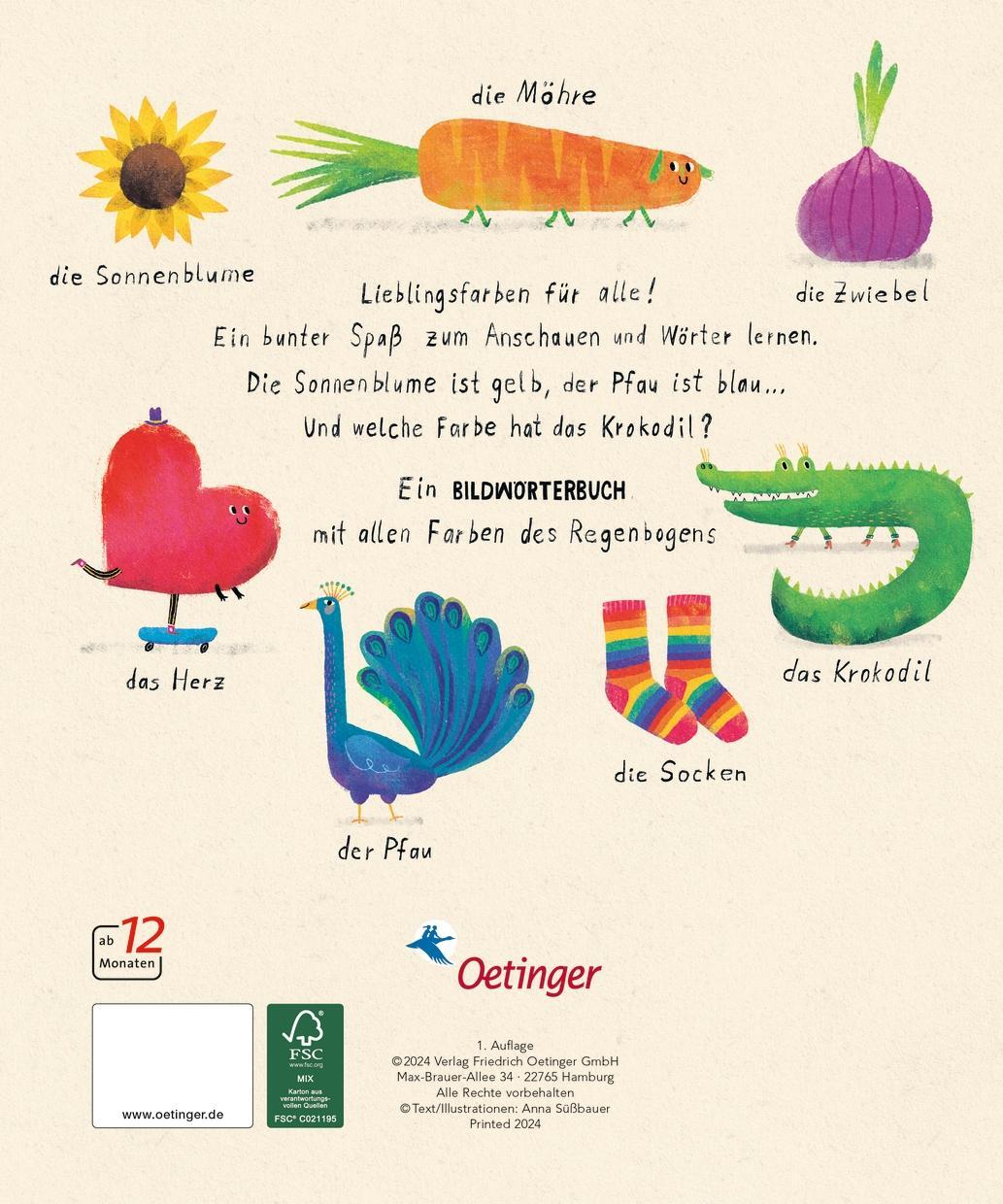 Rückseite: 9783751204729 | Meine ersten Farben | Anna Süßbauer | Buch | 16 S. | Deutsch | 2024