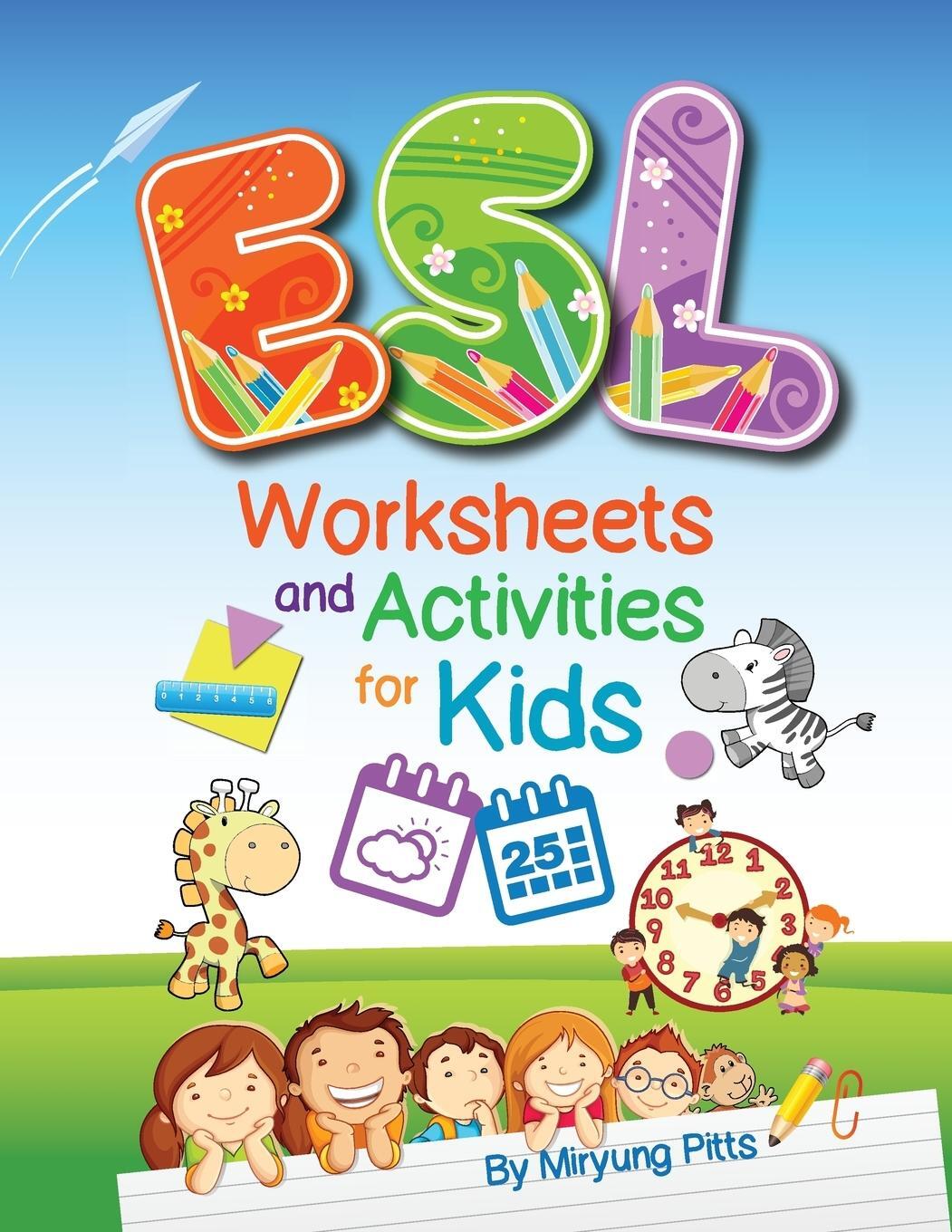Cover: 9781942116066 | ESL Worksheets and Activities for Kids | Miryung Pitts | Taschenbuch