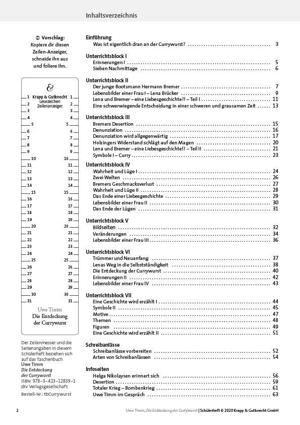 Bild: 9783932609503 | Die Entdeckung der Currywurst | Uwe Timm (u. a.) | Taschenbuch | 64 S.