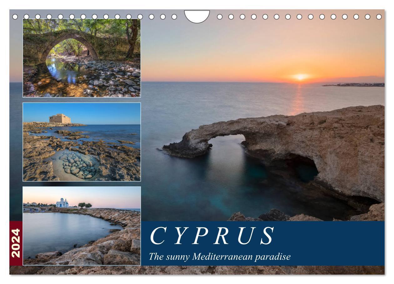 Cover: 9781325874972 | Cyprus, the sunny Mediterranean paradise (Wall Calendar 2024 DIN A4...