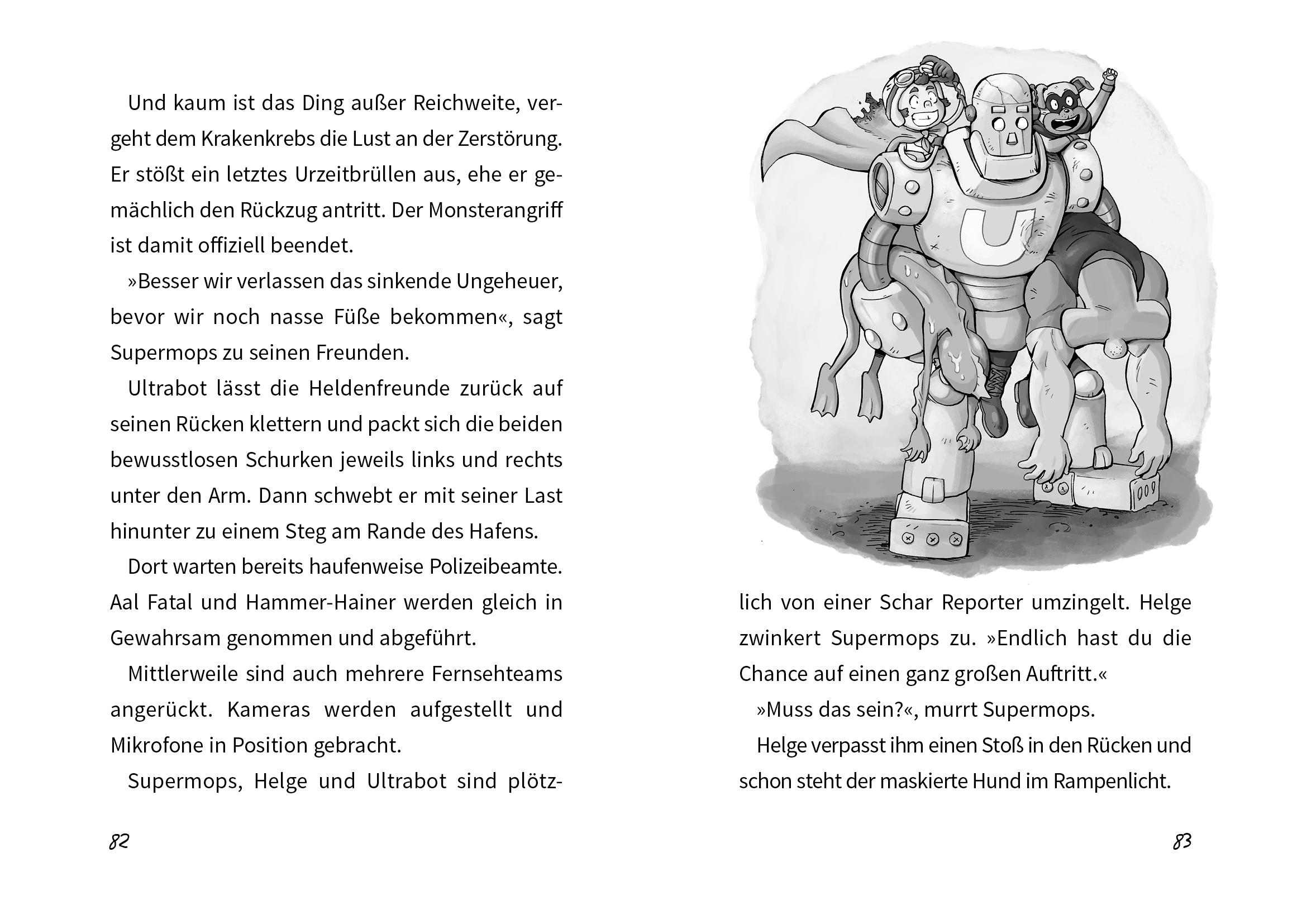 Bild: 9783965940307 | Supermops und der rätselhafte Roboheld | Nicolas Gorny | Buch | 92 S.