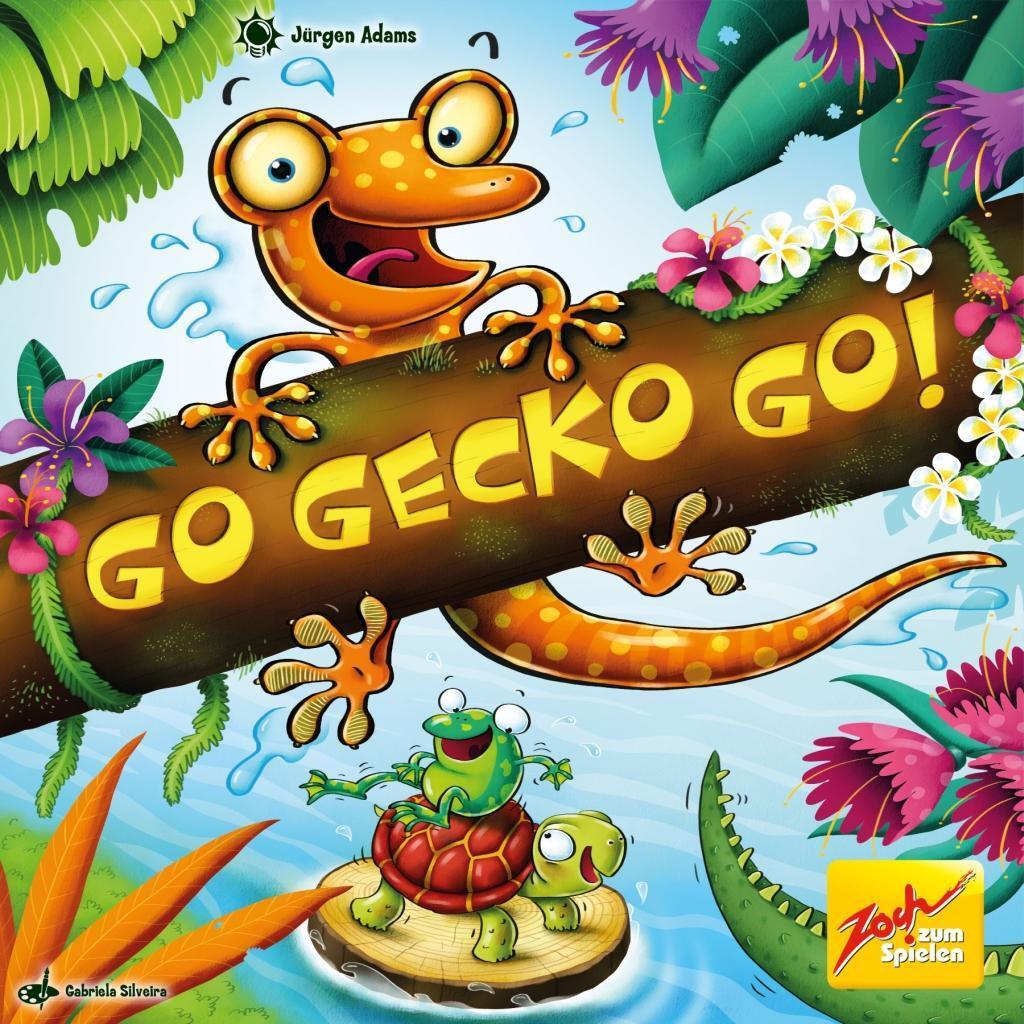 Cover: 4015682051291 | Go Gecko Go (Kinderspiel) | Jürgen Adams | Spiel | In Spielebox | 2019