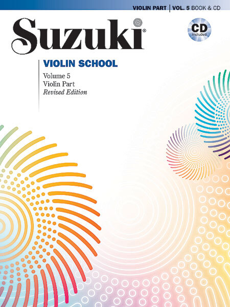 Cover: 38081356341 | Suzuki Violin School 5 + CD | International Edition