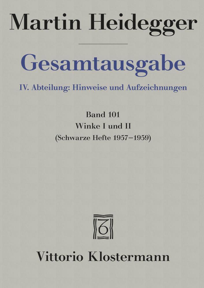 Cover: 9783465026907 | Vorläufiges I-IV | Schwarze Hefte 1963 -1970 | Martin Heidegger | Buch