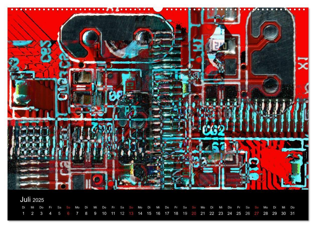 Bild: 9783435816095 | Computer ganz nah (Wandkalender 2025 DIN A2 quer), CALVENDO...