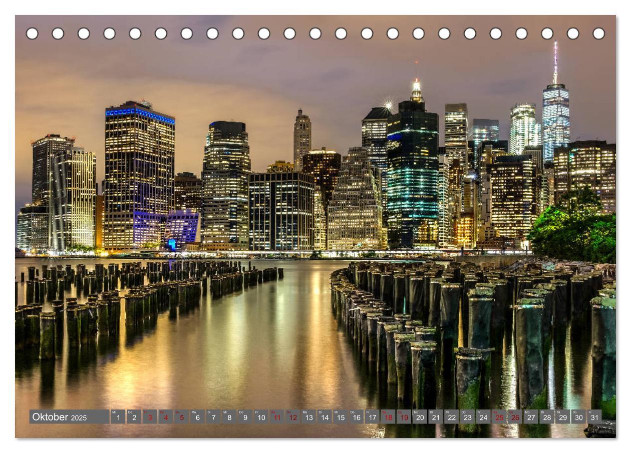 Bild: 9783435366941 | New York City Vibes (Tischkalender 2025 DIN A5 quer), CALVENDO...