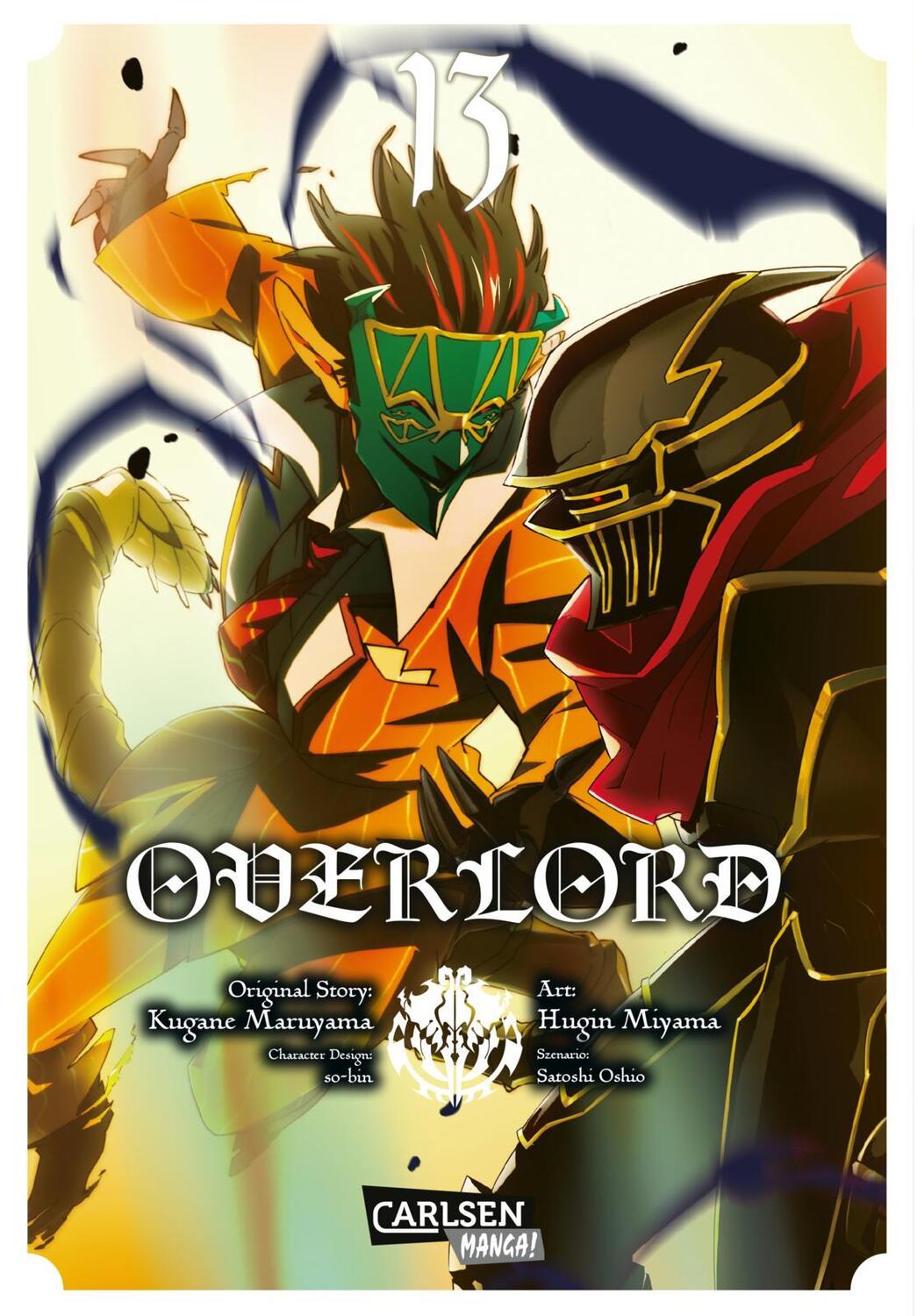 Cover: 9783551749963 | Overlord 13 | Der Isekai-Manga zum Animehit! | Hugin Miyama (u. a.)