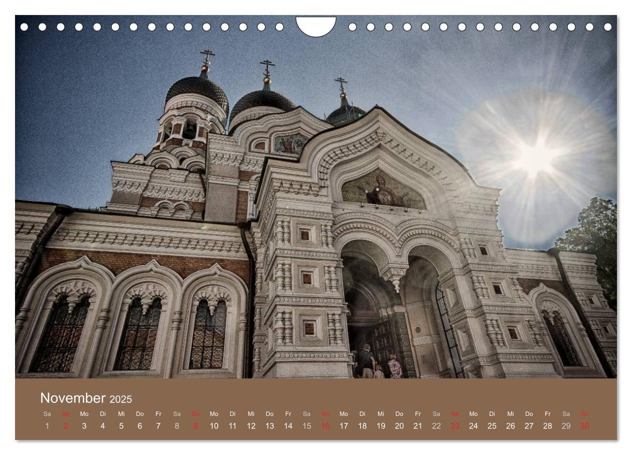 Bild: 9783435572113 | Tallinn - Streifzug durch die Altstadt (Wandkalender 2025 DIN A4...