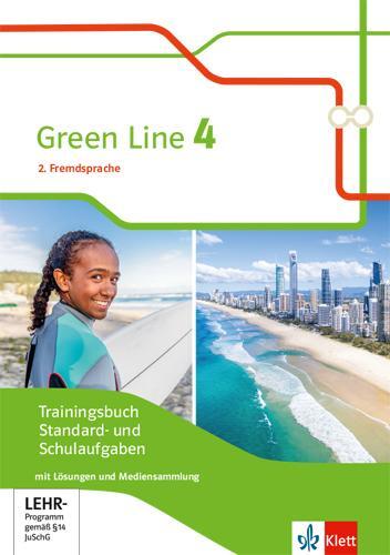 Cover: 9783128130415 | Green Line 4. Ausgabe 2. Fremdsprache. Trainingsbuch Standard- und...