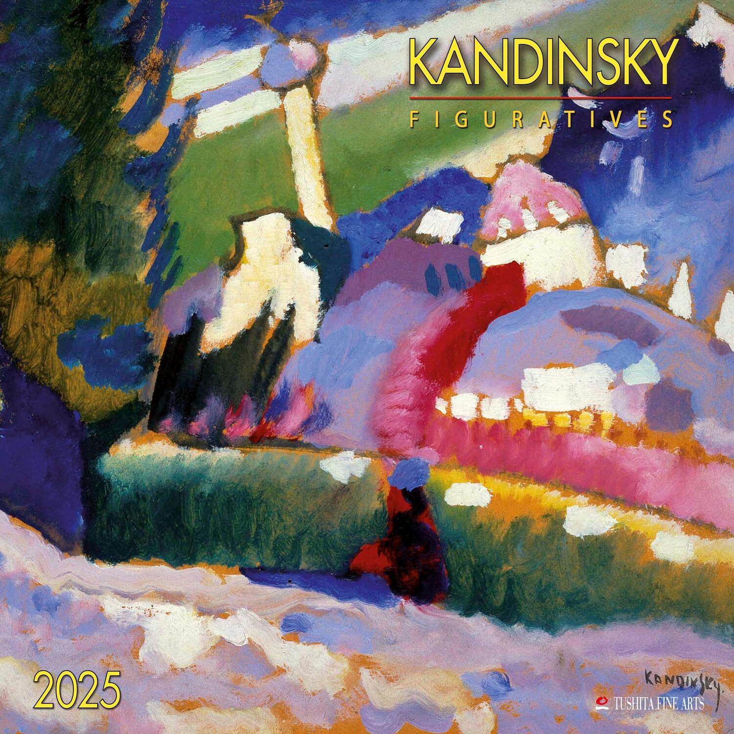 Cover: 9783959294423 | Wassily Kandinsky - Figuratives 2025 | Kalender 2025 | Kalender | 2025