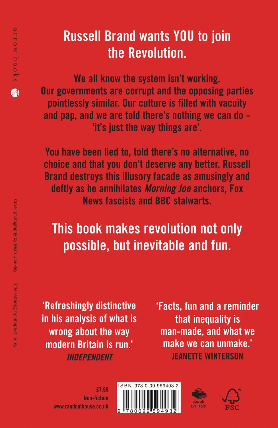 Rückseite: 9780099594932 | Revolution | Russell Brand | Taschenbuch | B-format paperback | 2015