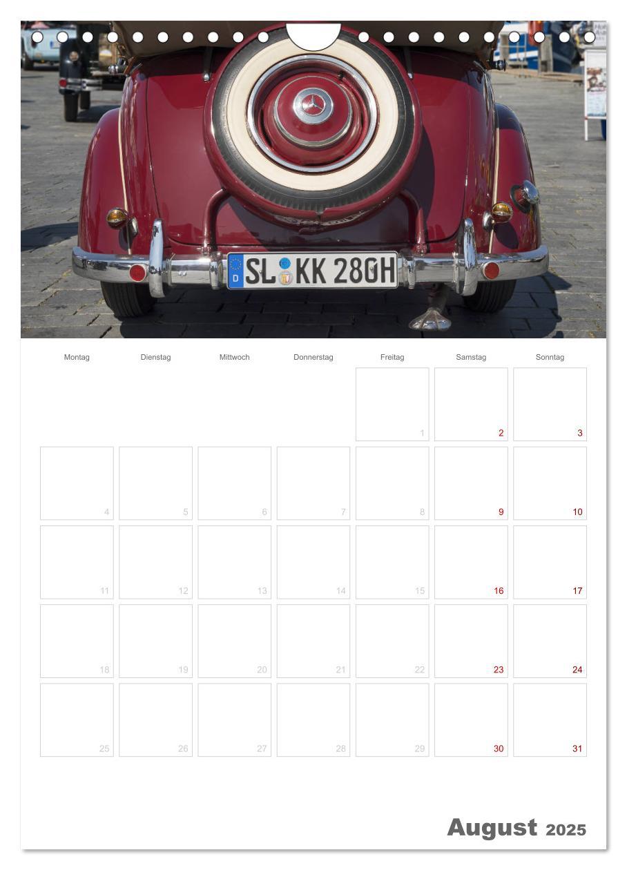 Bild: 9783435984152 | Mercedes Benz 170 SCB (Wandkalender 2025 DIN A4 hoch), CALVENDO...