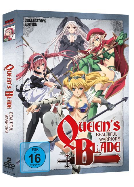 Cover: 4260408050328 | Queen's Blade OVAs - DVD-Box (2 DVDs) | Beautiful Warriors (OmU) | DVD