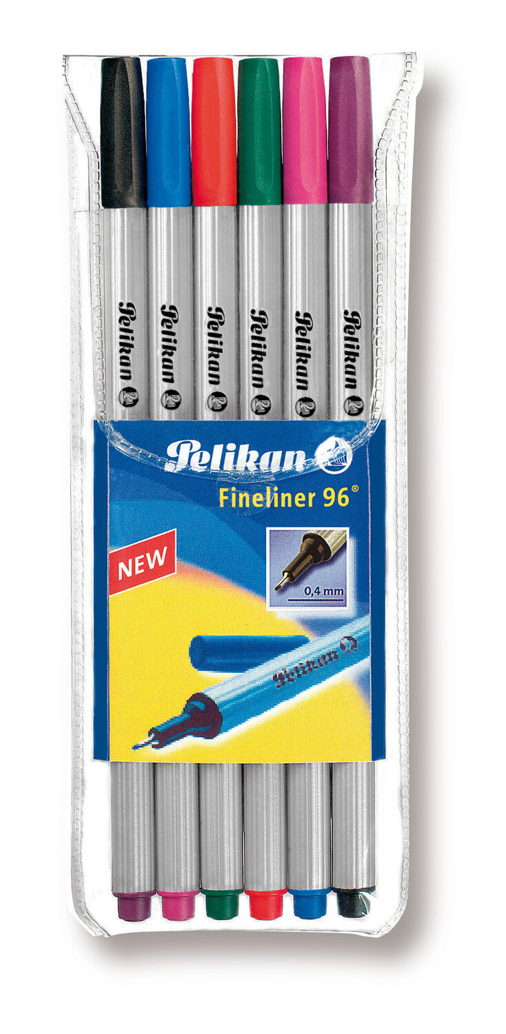 Cover: 4012700940650 | Pelikan Fineliner 96® 6er Set | 940650 | 2020 | Pelikan