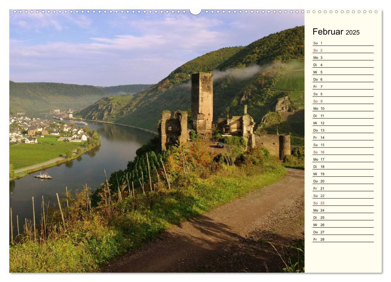 Bild: 9783435520169 | Entlang der Mosel (hochwertiger Premium Wandkalender 2025 DIN A2...