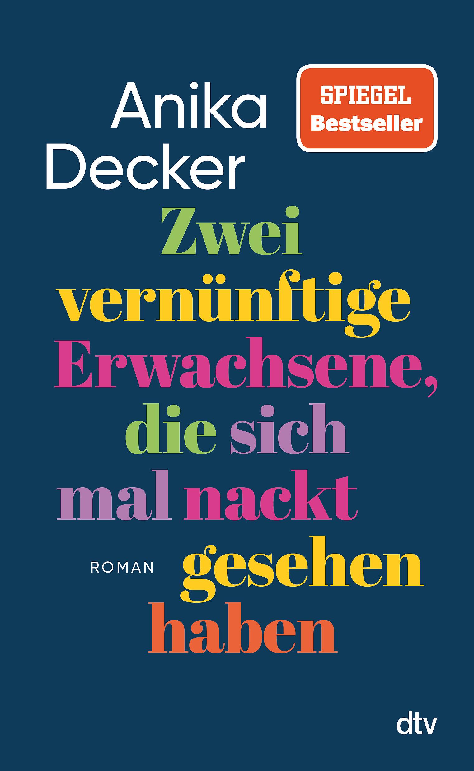 Cover: 9783423284349 | Zwei vernünftige Erwachsene, die sich mal nackt gesehen haben | Decker