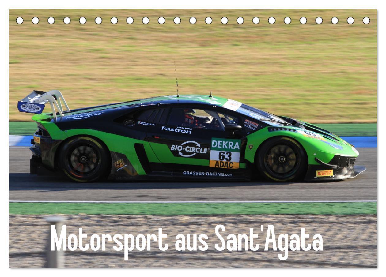 Cover: 9783383568077 | Motorsport aus Sant¿Agata (Tischkalender 2024 DIN A5 quer),...