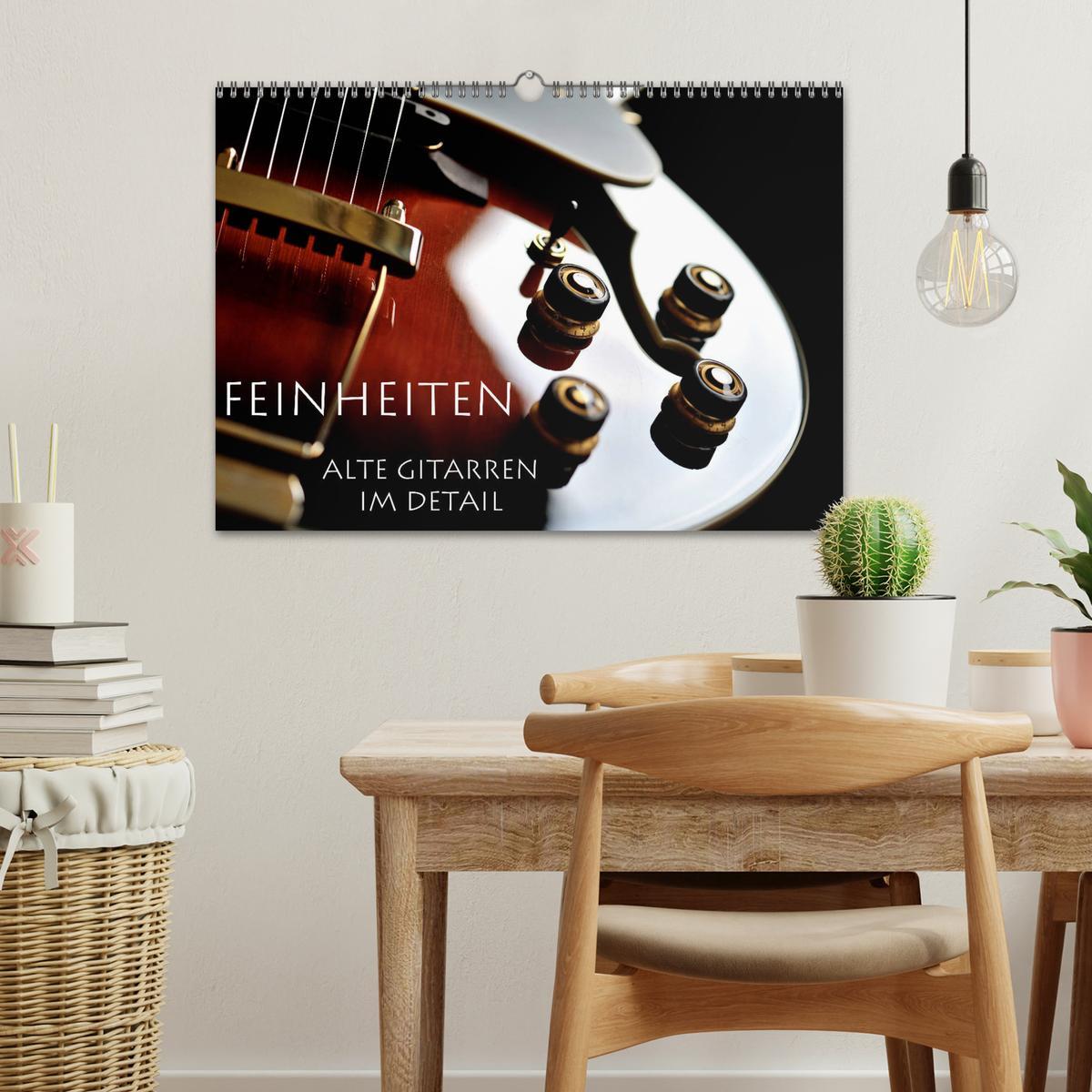 Bild: 9783435432080 | Feinheiten - Alte Gitarren im Detail (Wandkalender 2025 DIN A3...