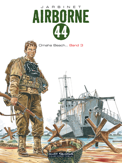 Cover: 9783899084832 | Airborne 44 | Band 3: Omaha Beach | Philippe Jarbinet | Buch | 2013