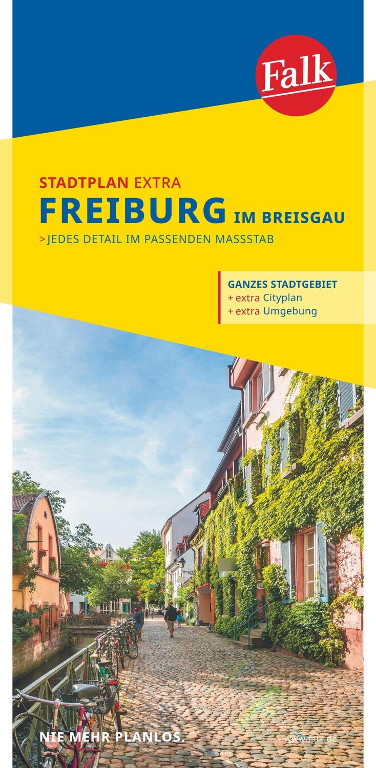 Cover: 9783827900258 | Falk Stadtplan Extra Freiburg 1:17.500 | (Land-)Karte | 40 S. | 2023