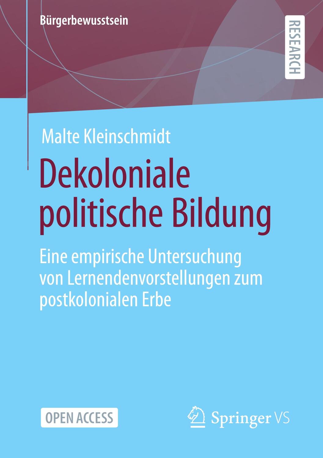 Cover: 9783658341145 | Dekoloniale politische Bildung | Malte Kleinschmidt | Taschenbuch | x