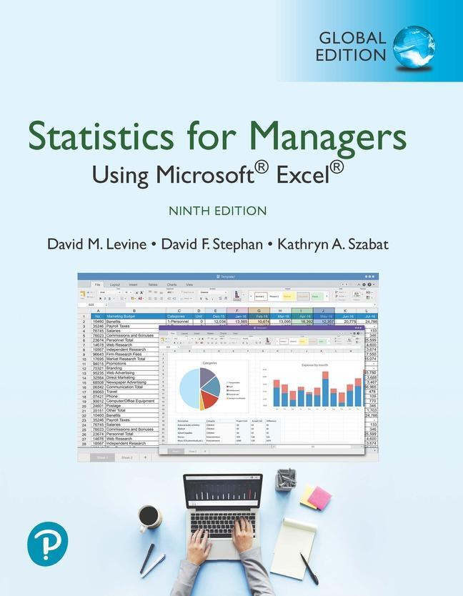 Cover: 9781292338248 | Statistics for Managers Using Microsoft Excel, Global Edition | Buch