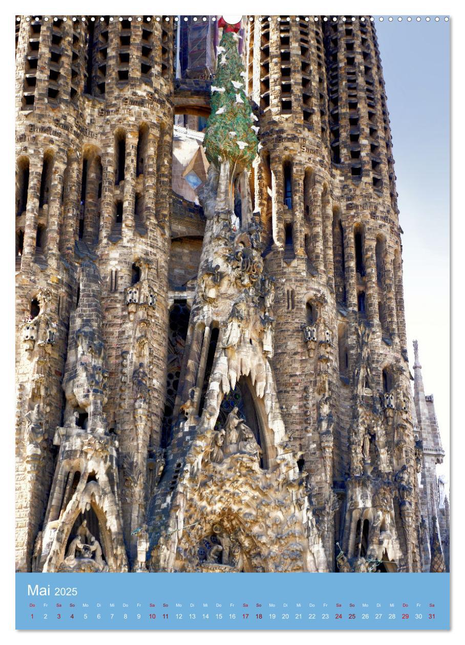 Bild: 9783435910380 | Sagrada Família - Gaudís unvollendetes Meisterwerk (Wandkalender...