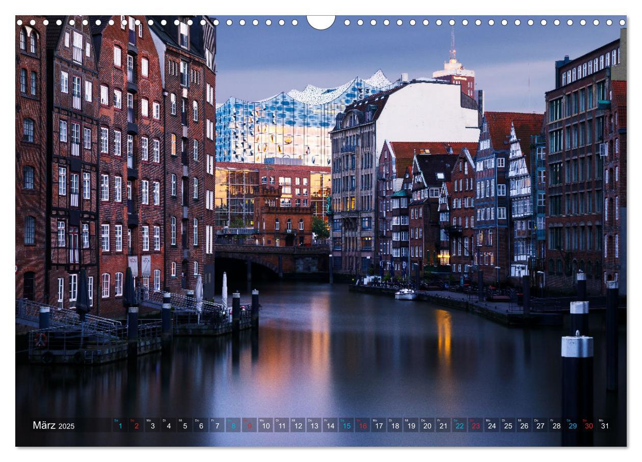 Bild: 9783435044443 | Hamburg Architektur und Stadtlandschaft (Wandkalender 2025 DIN A3...