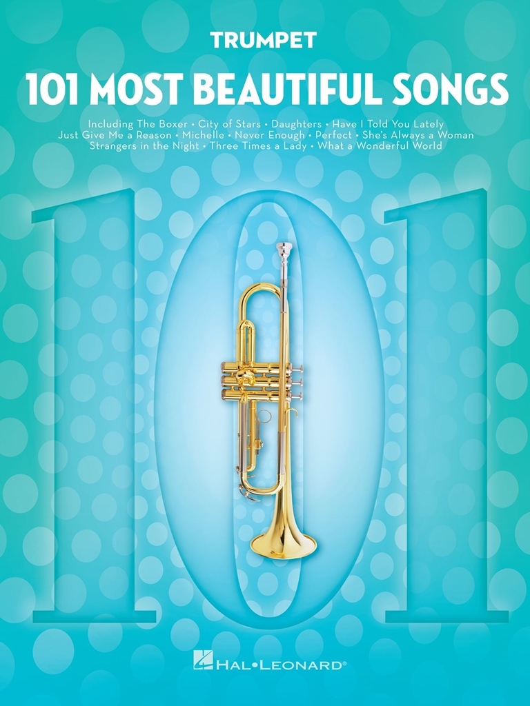 Cover: 888680925413 | 101 Most Beautiful Songs | for Trumpet | Instrumental Folio | Buch