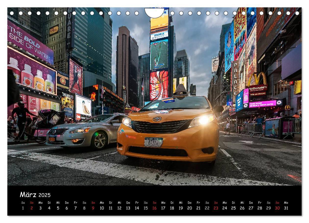 Bild: 9783435749331 | New York (Wandkalender 2025 DIN A4 quer), CALVENDO Monatskalender