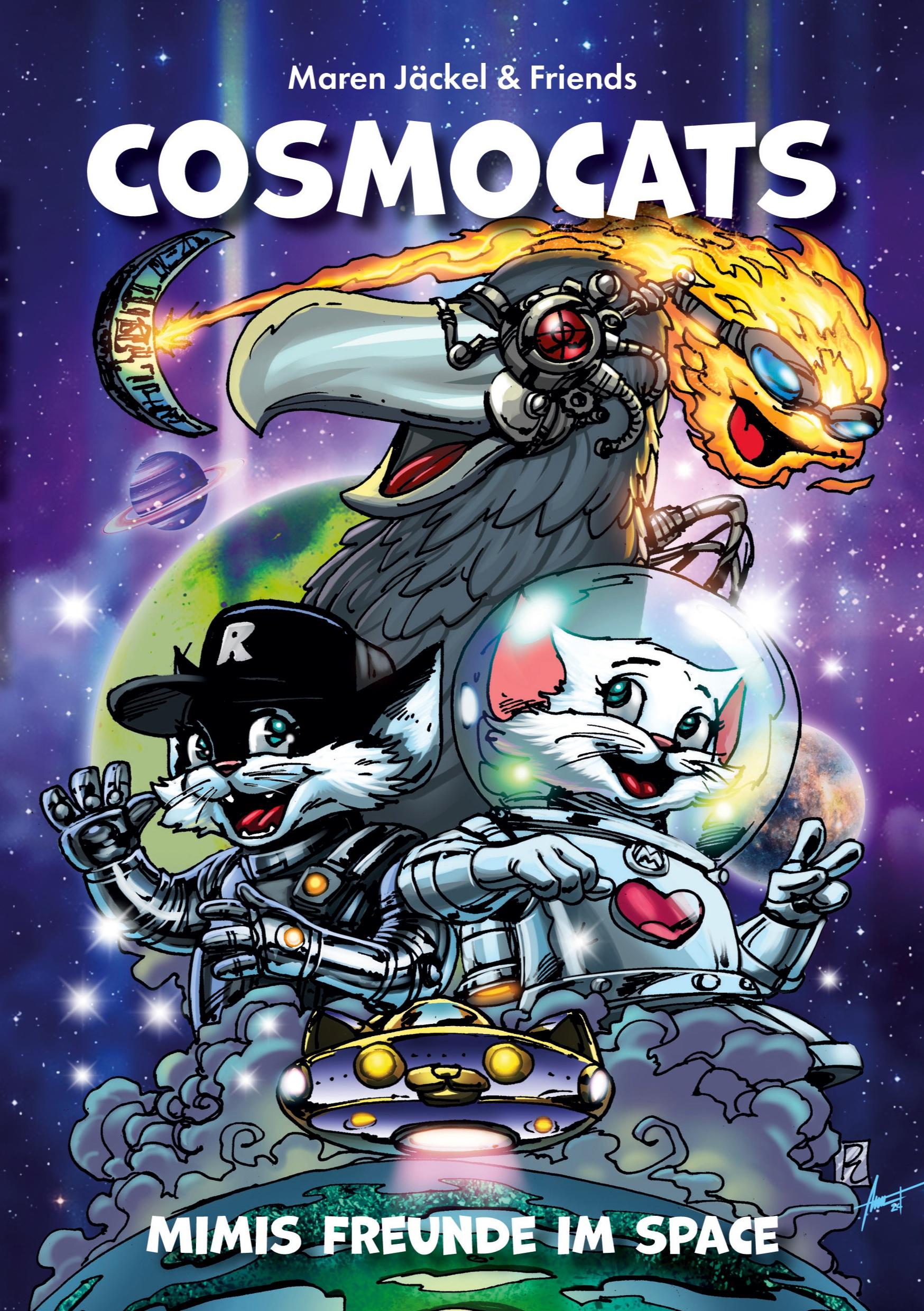 Cover: 9783769300789 | Cosmocats | Mimis Freunde im Space | Maren Jäckel | Taschenbuch | 2024