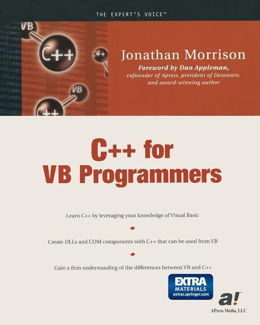 Cover: 9781893115767 | C++ for VB Programmers | Jonathan Morrison | Taschenbuch | Paperback