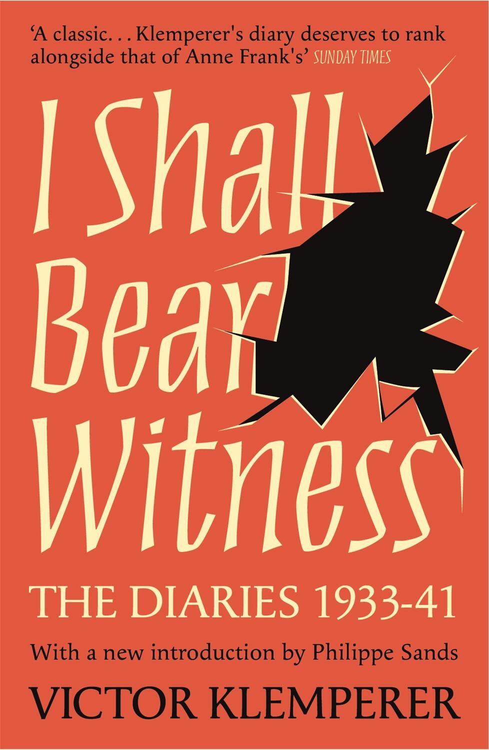 Cover: 9781474623179 | I Shall Bear Witness | The Diaries Of Victor Klemperer 1933-41 | Buch