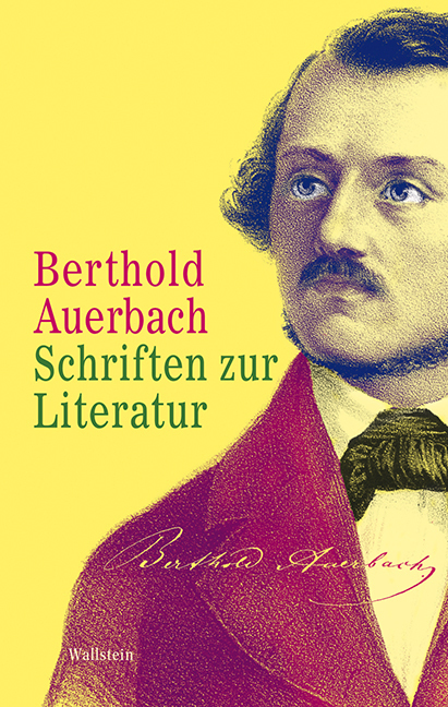 Cover: 9783835314184 | Schriften zur Literatur | Berthold Auerbach | Buch | 304 S. | Deutsch